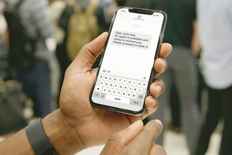 QMS - Phone message mockup V4 QMS - Phone message mockup V4